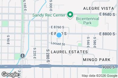 Map image of the property - 8833 S 360 E