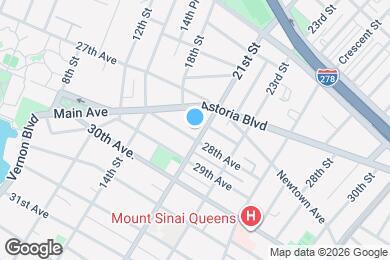Map image of the property - Gorgeous rent stabilized one bedroom with balcony