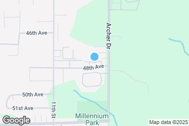 Map image of the property - 1299 48th Ave