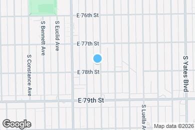 Map image of the property - 7744 S Clyde Ave