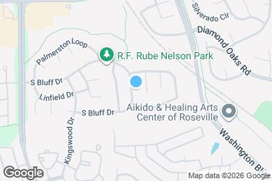 Map image of the property - 1144 S Bluff Dr