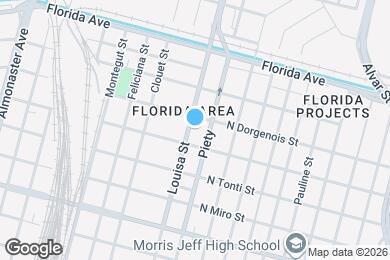 Map image of the property - 2421 Louisa St