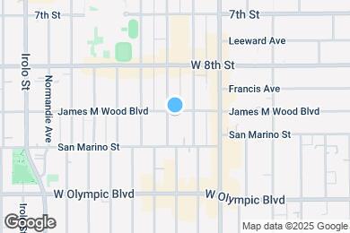 Map image of the property - 2966 James M Wood Blvd