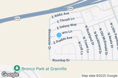 Map image of the property - 7080 E Pueblo Ave