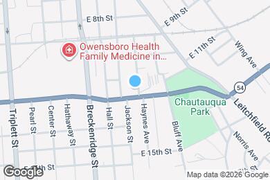 Map image of the property - 1120 Oglesby St