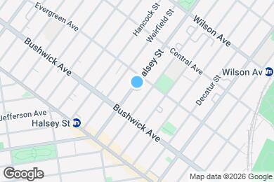 Map image of the property - 1062 Halsey St