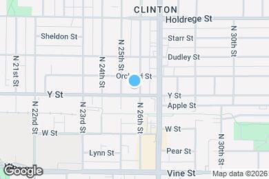Map image of the property - 1115 N 26th St