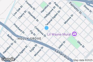 Map image of the property - 8810 Oleander St