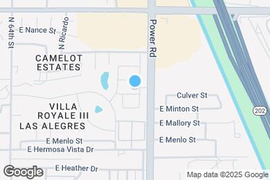 Map image of the property - 6746 E Melrose St