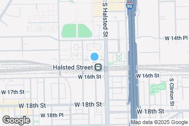 Map image of the property - 811 W 15th Pl