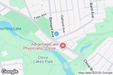 Map image of the property - 970 Bard Ave