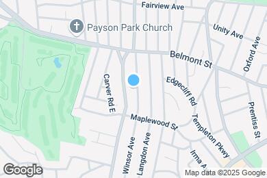 Map image of the property - 122 Winsor Ave