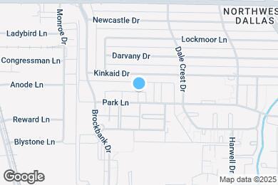 Map image of the property - 3121 Park Ln