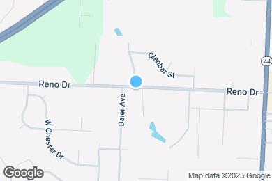 Map image of the property - 824 Reno Dr