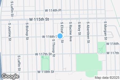 Map image of the property - 11610 S Elizabeth St