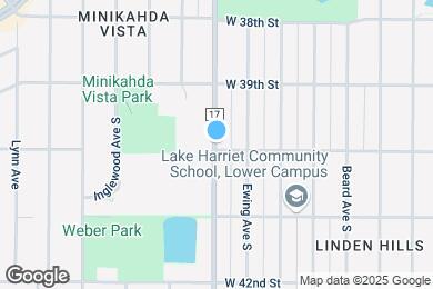 Map image of the property - 3957 France Ave S