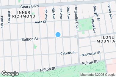 Map image of the property - 237 Balboa St