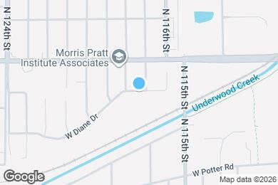 Map image of the property - 11715 W Diane Dr