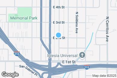 Map image of the property - 140 E 2nd St