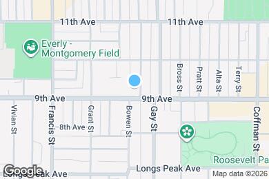 Map image of the property - 909 Venice St
