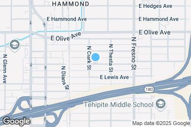 Map image of the property - 2215 E Tyler Ave