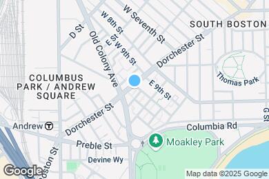 Map image of the property - 280 Dorchester St