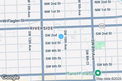 Map image of the property - 1027 SW 3rd St