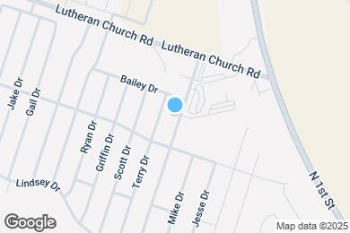 Map image of the property - 2411 Coy Dr