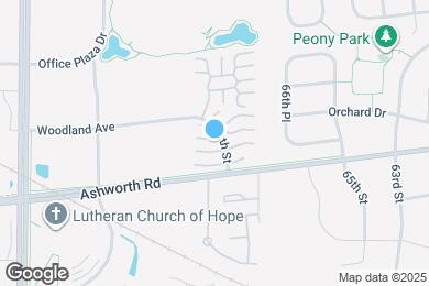 Map image of the property - 1030 68th St