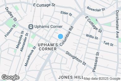 Map image of the property - 612 Columbia Rd