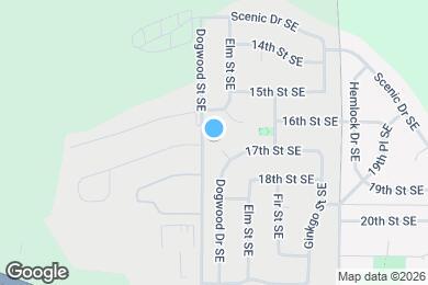 Map image of the property - 1709 Dogwood Dr SE