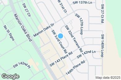Map image of the property - 14107 SW 33rd Court Rd