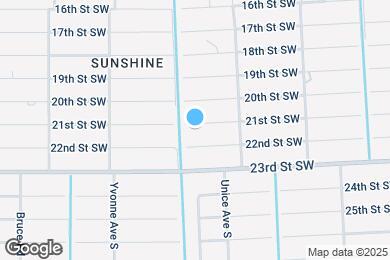 Map image of the property - 3615 21st St SW