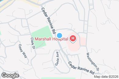Map image of the property - 3153 Cedar Ravine Rd