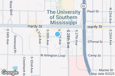 Map image of the property - Cambridge Apartments