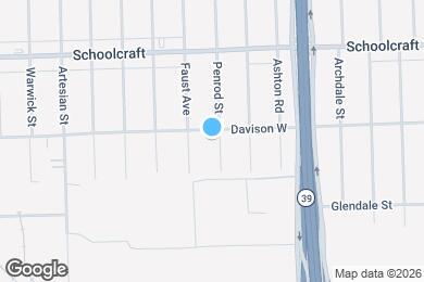 Map image of the property - 12941 Penrod St