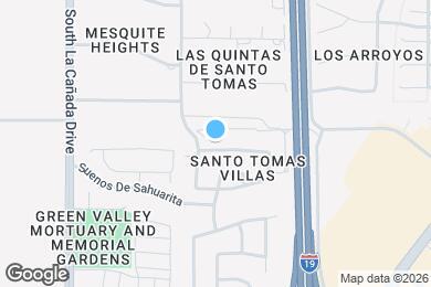 Map image of the property - 1132 W Calle Del Libro Dorado
