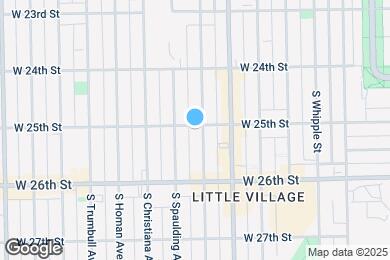 Map image of the property - 2500 S Sawyer Ave