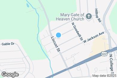 Map image of the property - 218 W Franklin Ave