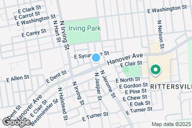 Map image of the property - 1005 Hanover Ave