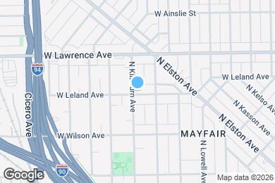 Map image of the property - 4701 N Kilbourn Ave