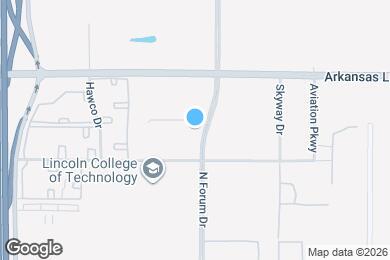 Map image of the property - 2105 N Forum Dr