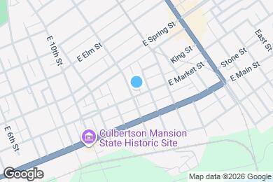 Map image of the property - 1307 E Market St