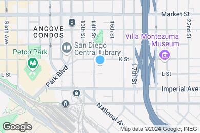 Map image of the property - Modera San Diego