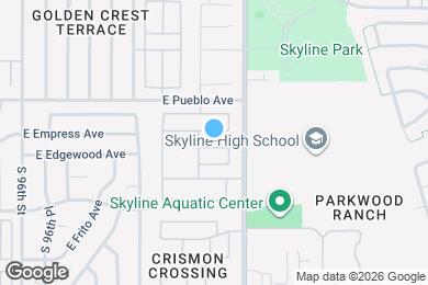 Map image of the property - 9924 E Edgewood Ave