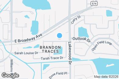 Map image of the property - 1718 Brandon Trace Ave