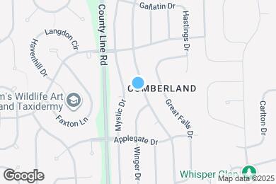 Map image of the property - 1919 Cumberland Dr