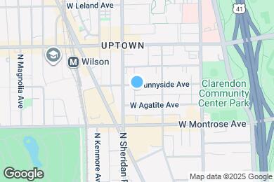 Map image of the property - 939 W Sunnyside Ave