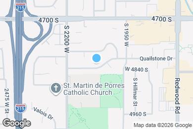 Map image of the property - 2066 Quailstone Dr