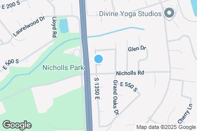 Map image of the property - 1360 E 450 S